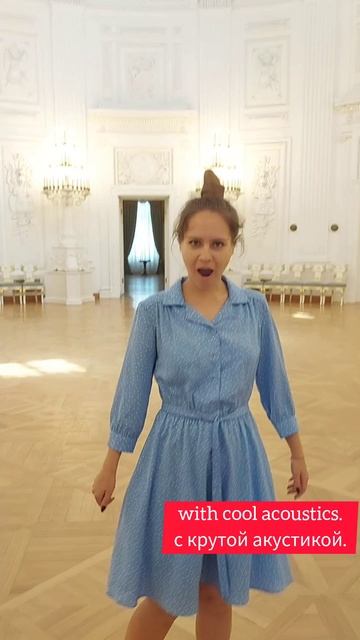 Natalia Lin Mo - Народное пение с необыкновенно крутой акустикой дворца."Полюшко" (MIRAVI cover)