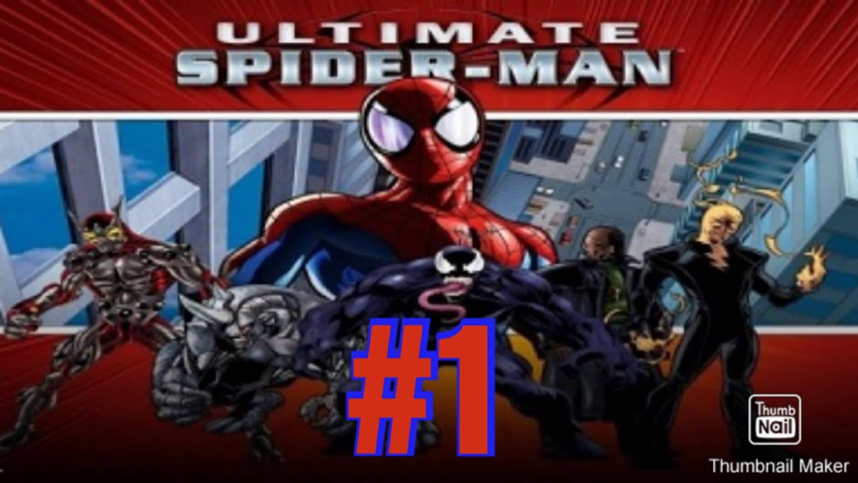 Ultimate Spider-Man #1 Человек паук VS Венома_Веном в Городе