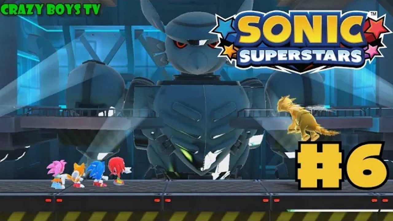 Sonic Superstars #6 (Восьмибитный мир)