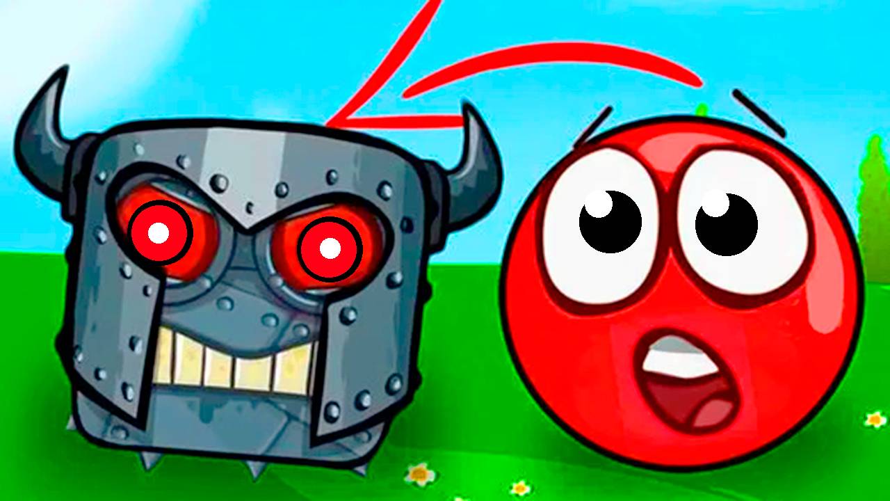 КРАСНЫШ - Красный ШАР Игровой Мультик для детей