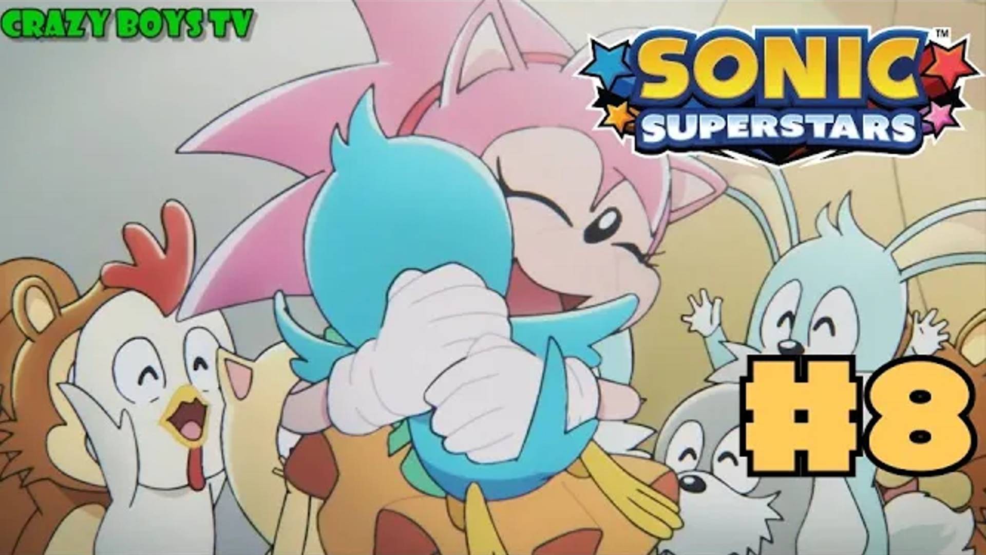 Sonic Superstars #8 (Животные спасены)