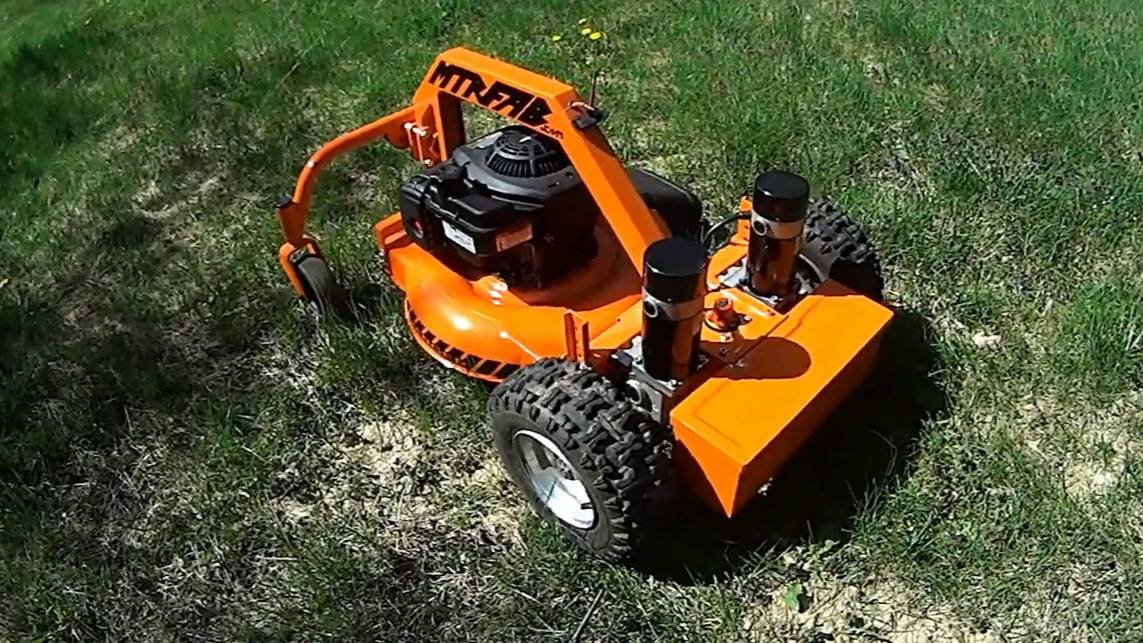 Радиоуправляемая газонокосилка версии 2