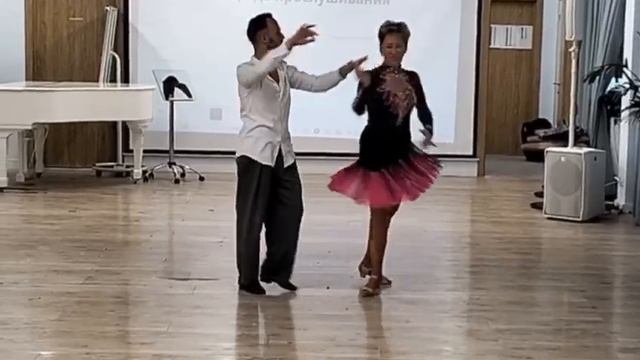 Шедевральная румба в исполнении Татьяны Д’Баржак и Алекса Тимофеева