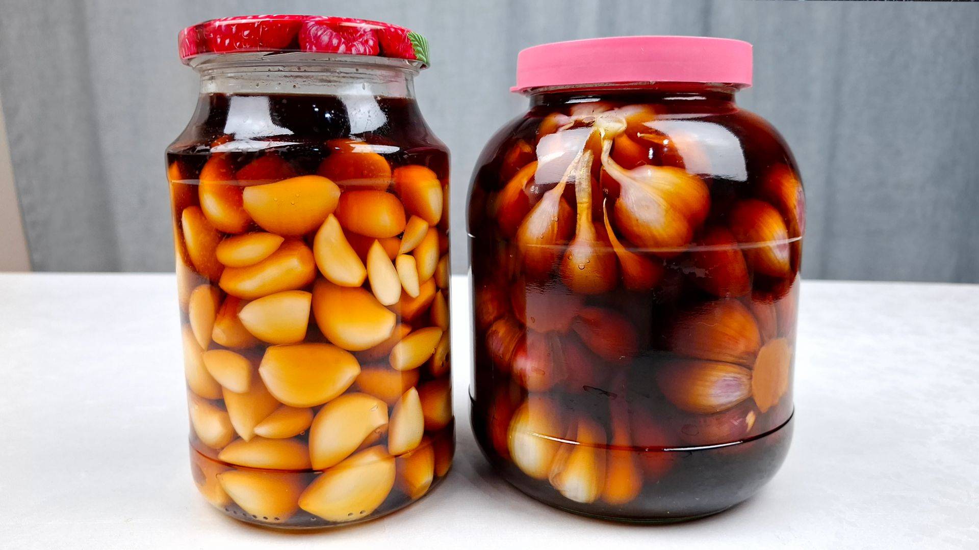 Маринованный чеснок по-корейски. Самый простой рецепт.