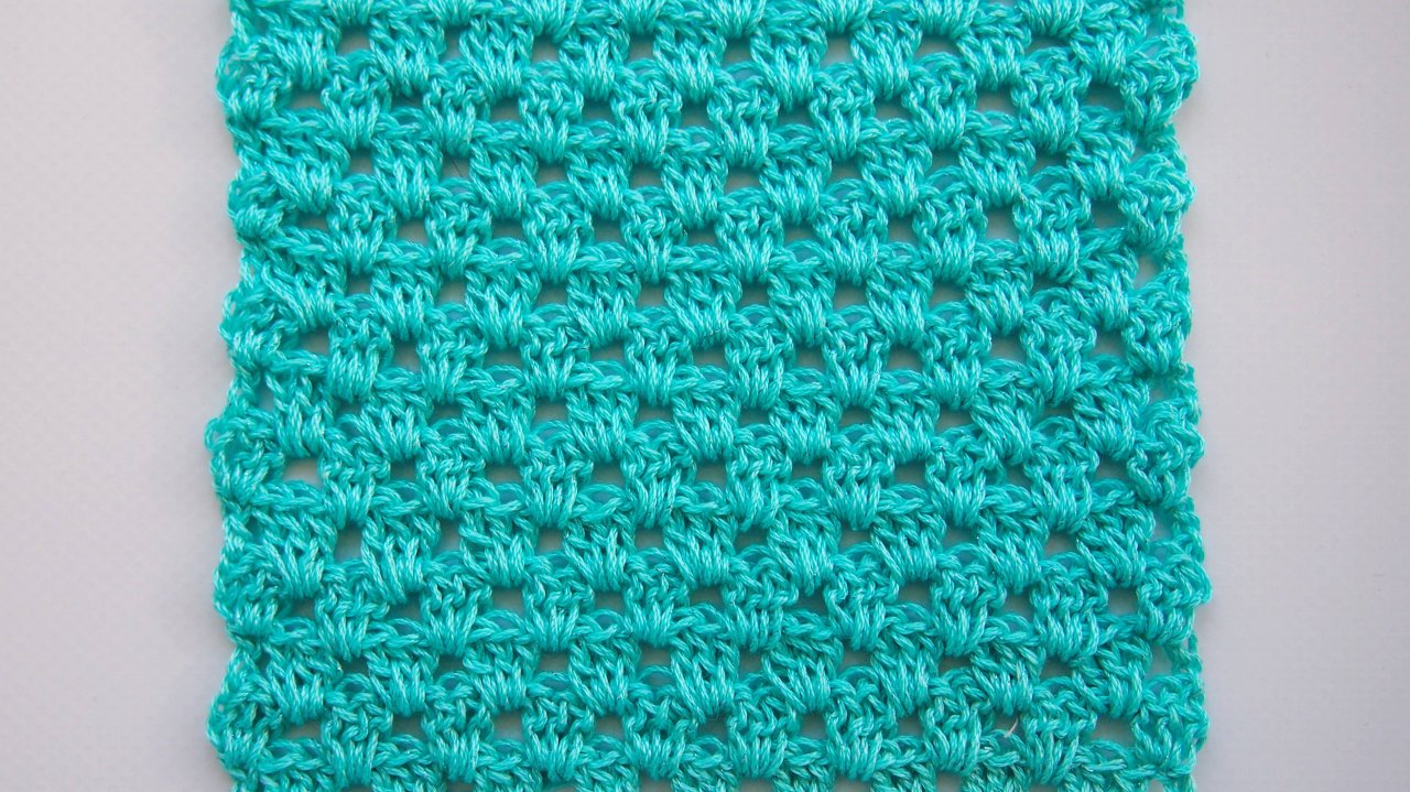 Самый простой узор крючком для начинающих. Легкие узоры крючком. Уроки вязания  №86 crochet patterns