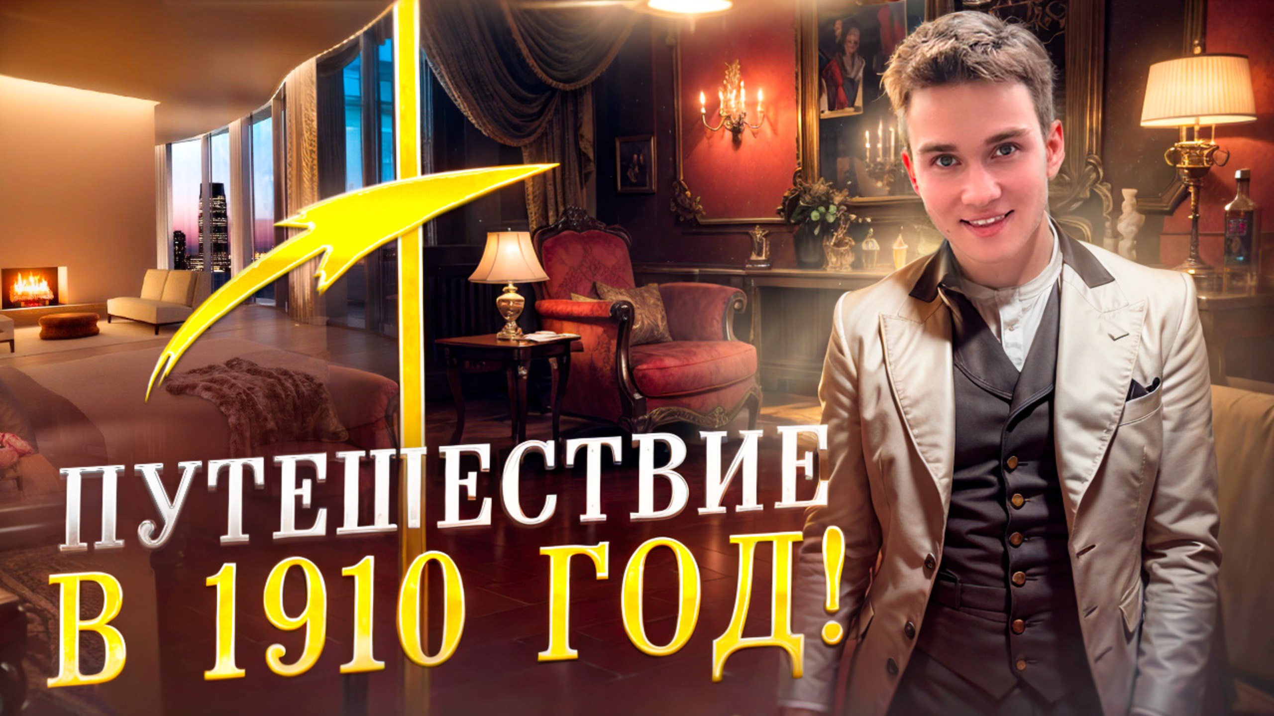 СТАЛ аристократом на 1 ДЕНЬ! Путешествие в 1910 ГОД!