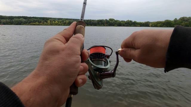 В поисках окуня. Спиннинг, река Ока