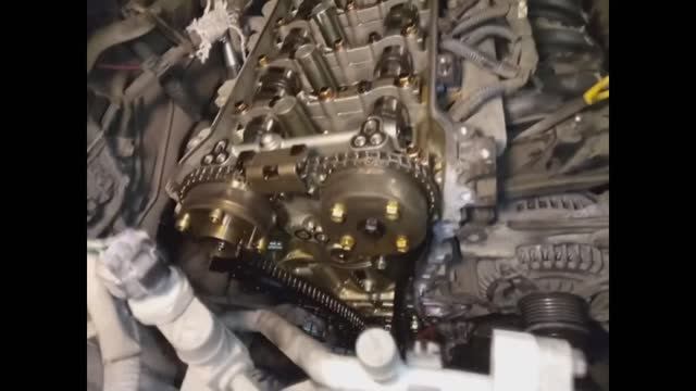 Замена цепи ГРМ Toyota Corolla 150 1ZR-FE ﹤Выставление по меткам﹥