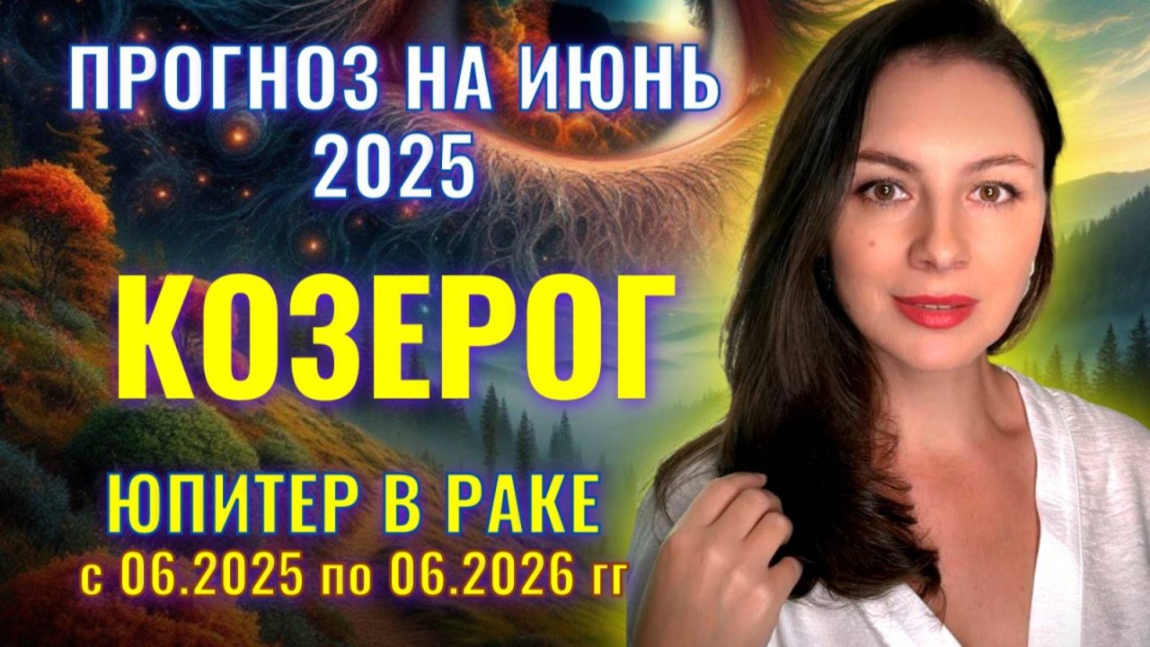 КОЗЕРОГ, У ЮПИТЕРА В РАКЕ ОСОБЫ ПЛАНЫ НА ВАШИ ОТНОШЕНИЯ. Прогноз  на ИЮНЬ_2025.