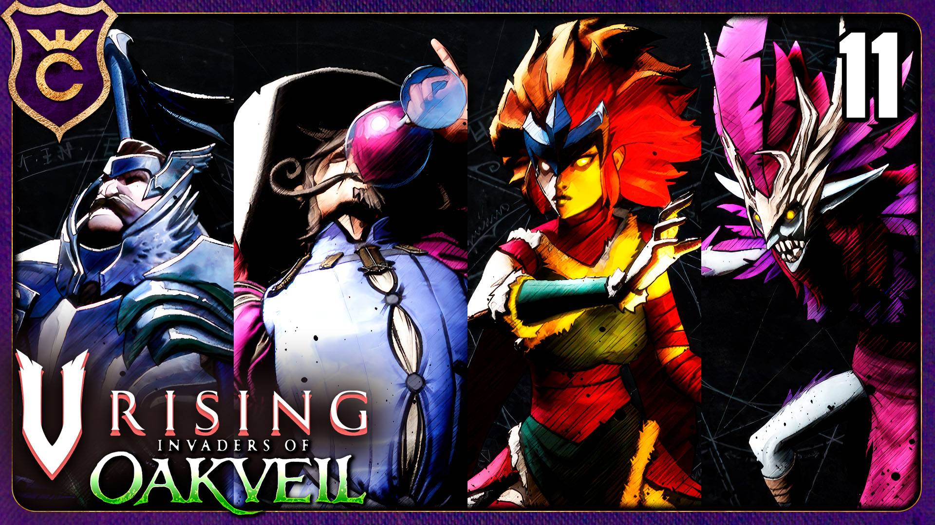 ПЕРВЫЕ БОССЫ СЕРЕБРИСТЫХ ХОЛМОВ! 11 V Rising Oakveil Update