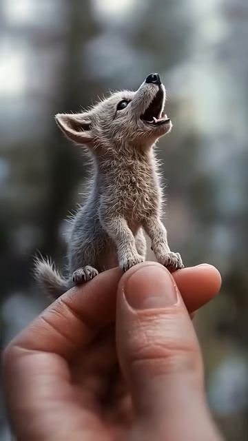 Питомцы на пальце.