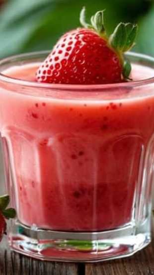 Сливочная клубничная настойка