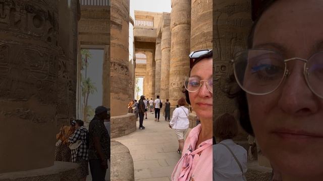 Гипостильный зал. Карнакский храм. Луксор. Египет.