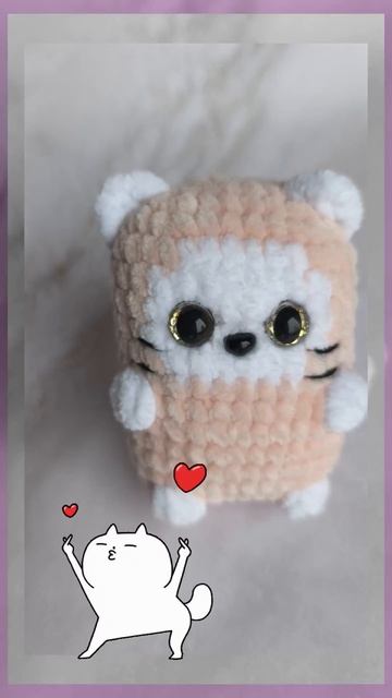 Котик 🐱 квадратик (котик пирожок 😋)