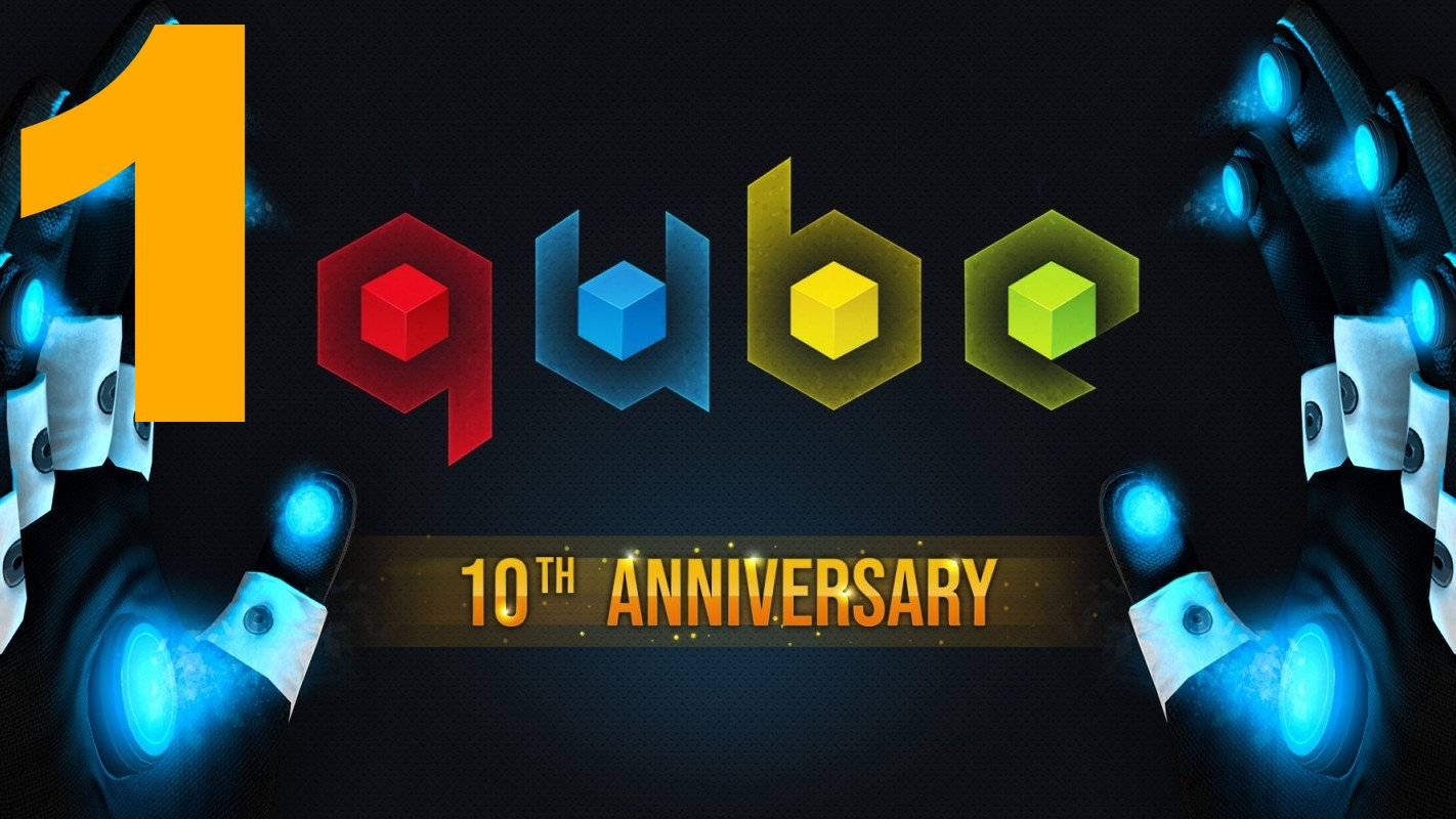Прохождение Q.U.B.E. 10th Anniversary №1 - RTX и Русский язык