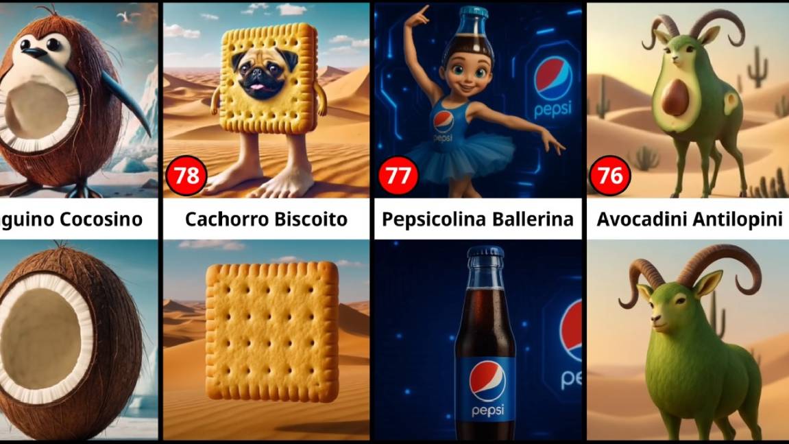 Сравнение: Все итальянские мемы про животных Brainrot, Но все они нормальные (часть 2)