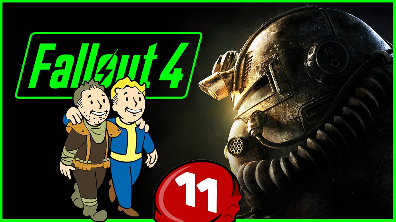 Живые пустоши зовут - Fallout 4 - русская озвучка - стрим 11