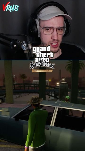 Убийственный взгляд #веселыйкоротыш #игры #гтасанандреас #gtasanandreas #shorts #vrus