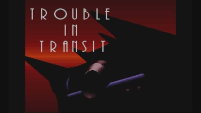 Super Nintendo (Snes) 16-bit The Adventures of Batman and Robin Stage 5 Trouble in Transit