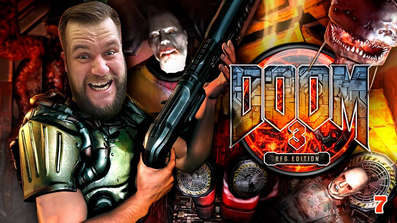 Прокатились на адской тележке! // DOOM 3 BFG Edition #7