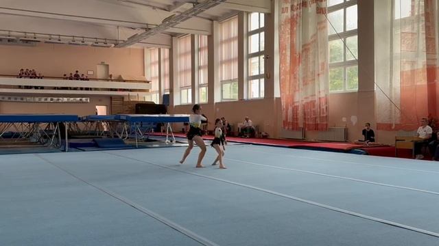 ЖП 1 юношеский , Копарева Анна - Щипко Виктория, Комбинированное упражнение, 1 день