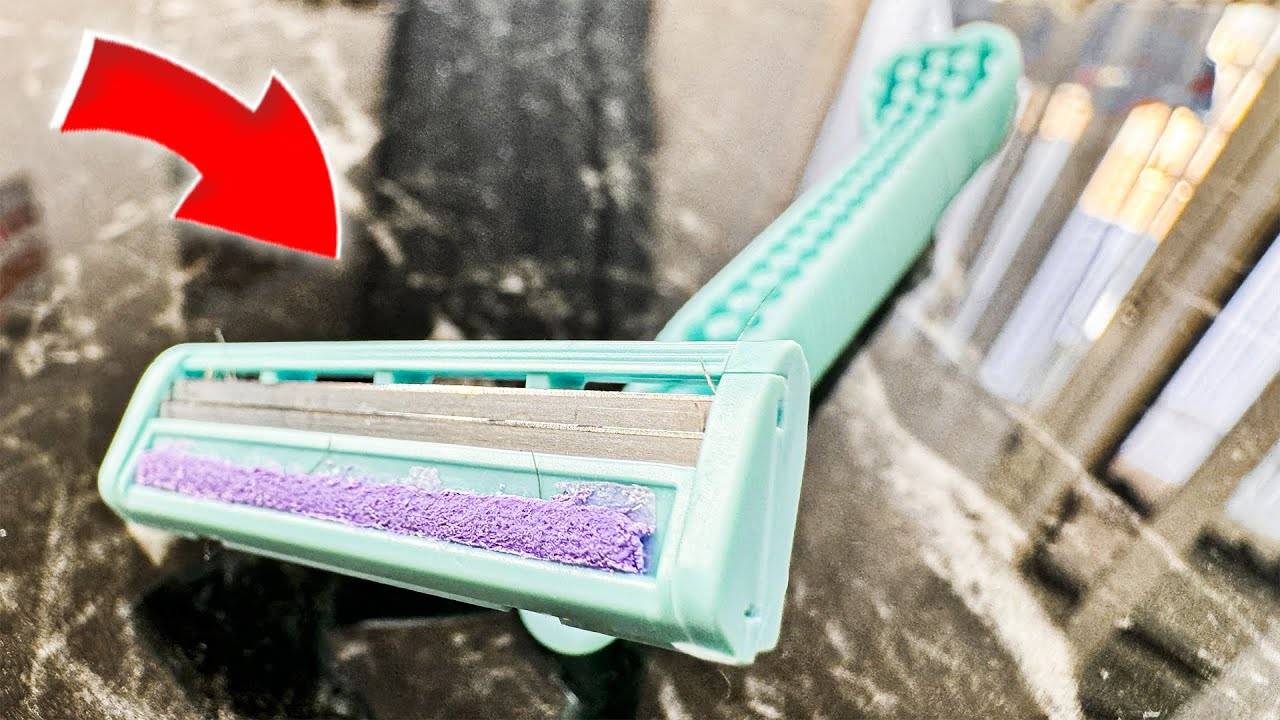 Как заточить любой СТАНОК ДЛЯ БРИТЬЯ за пару минут. Как заточить лезвие бритвы дома