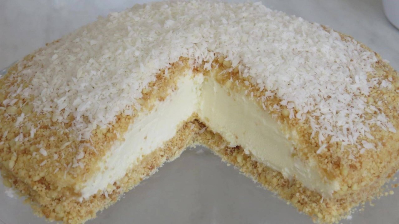 Торт ПЛОМБИР БЕЗ ДУХОВКИ и ПЕЧЕНЬЯ! ПРОСТО ТАЕТ ВО РТУ! КРЕМ БЕЗ ЖЕЛАТИНА!