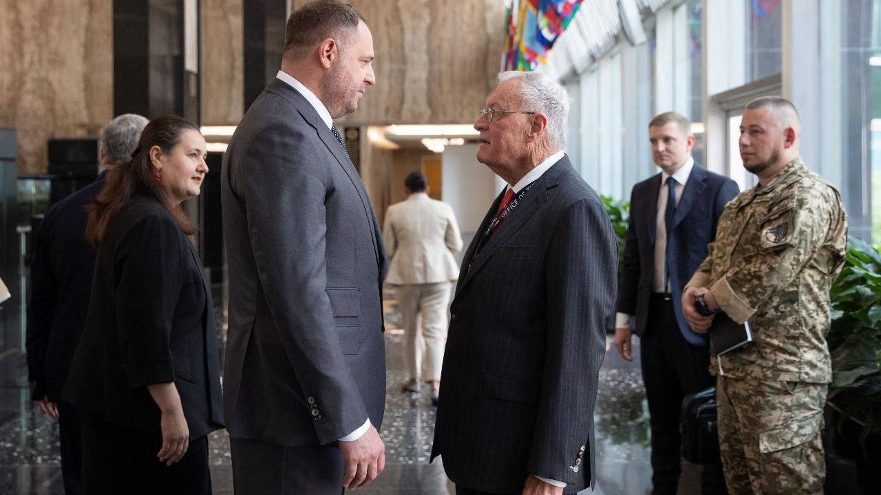 Ермак в Вашингтоне встретился со спецпредставителем США по Украине, что сказал Келллог