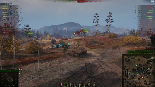 Мастер, воин и горсть других медалек на Jagdpanther II [карта Тундра]