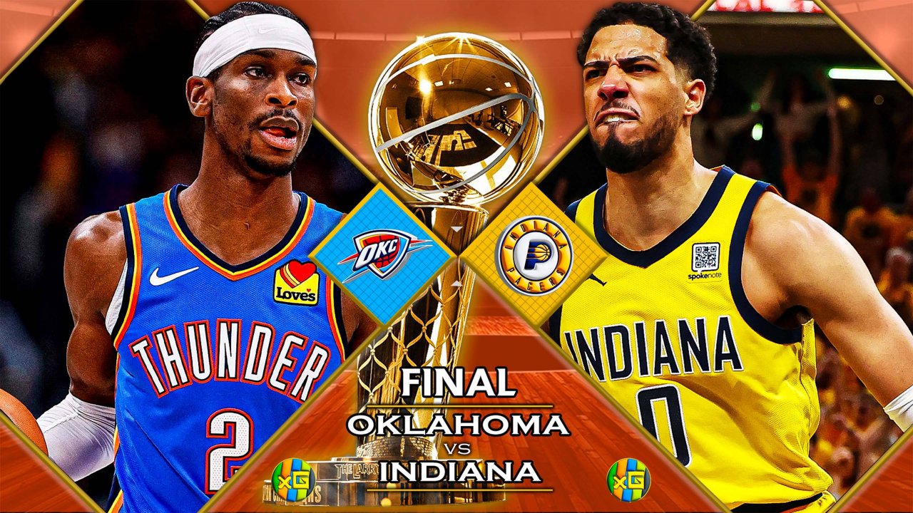 Оклахома - Индиана | ФИНАЛ | 06.06.2025 | Баскетбол | NBA | Прямая трансляция | xG