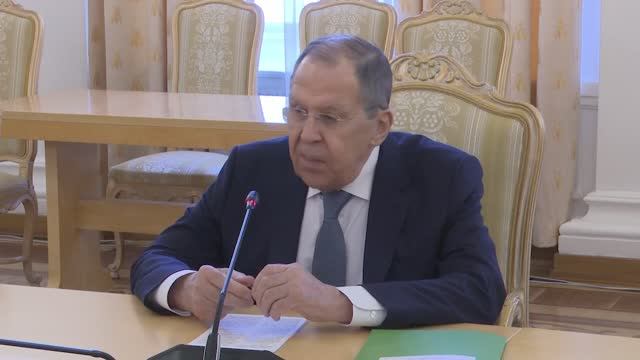 С.Лавров и О.Барциц, Москва, 6 июня 2025 года