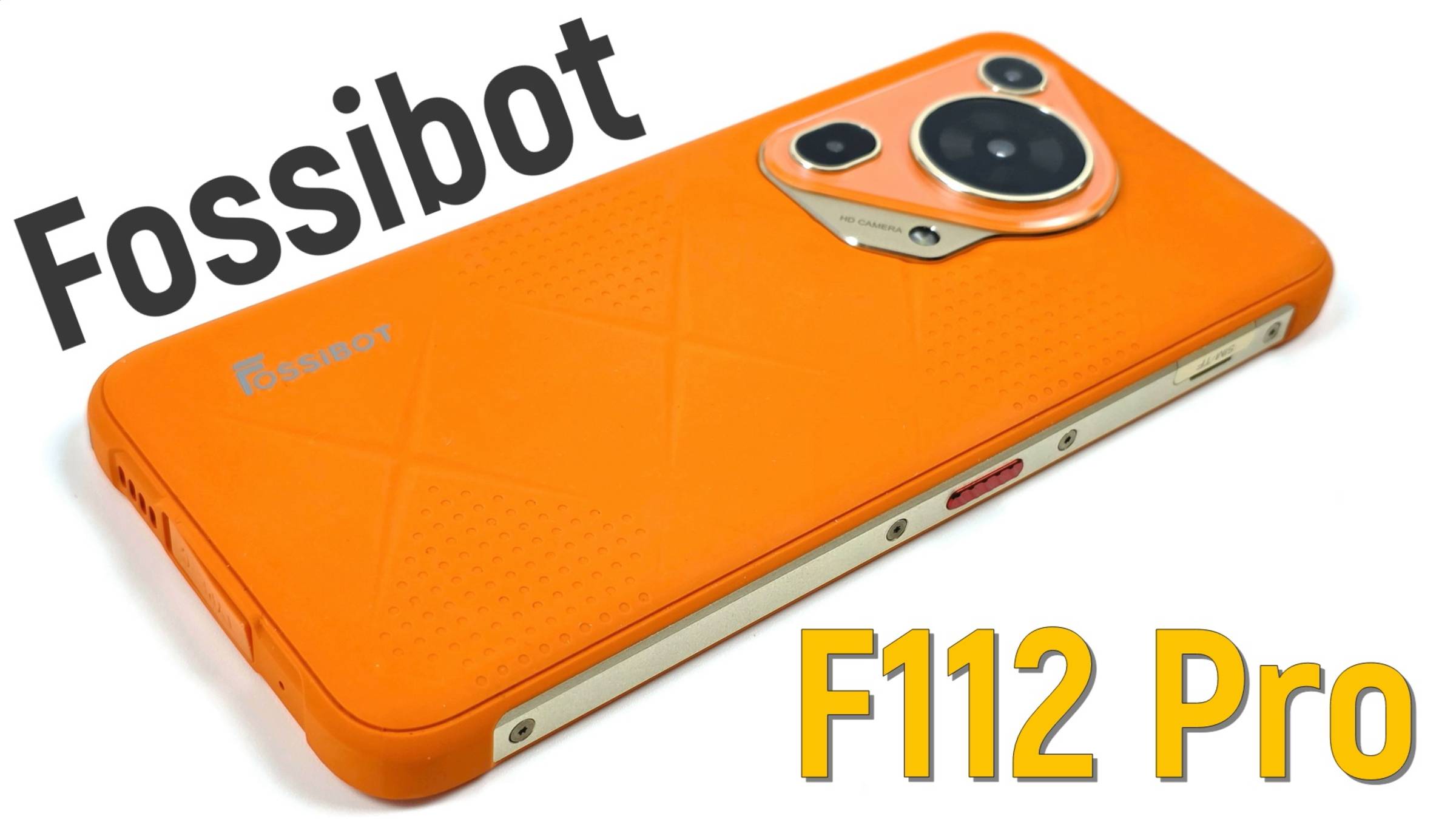 Fossibot F112 Pro: смартфон из жидкого силикона!