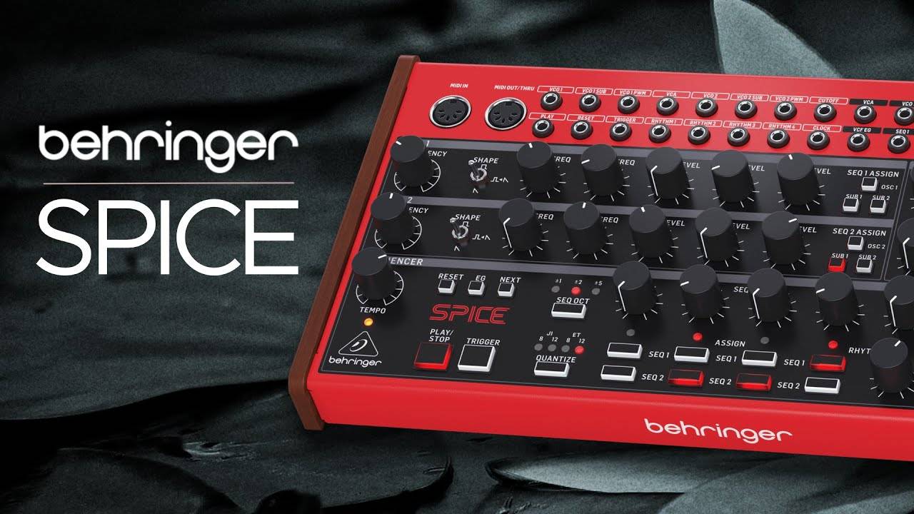 Behringer Spice: Sounds Demo | 6 Performance Ideas