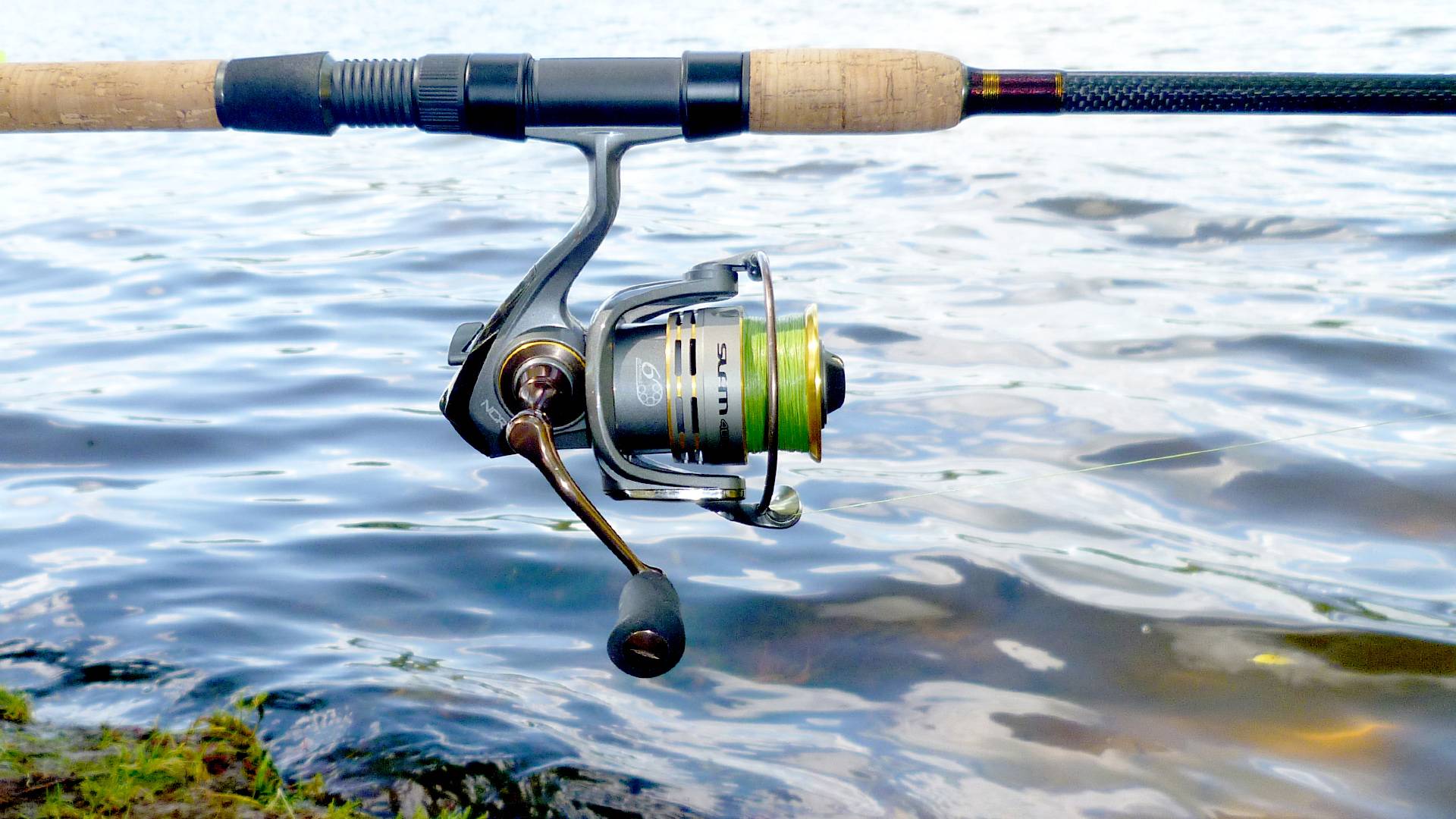 Простая оснастка донки со скользящей кормушкой.