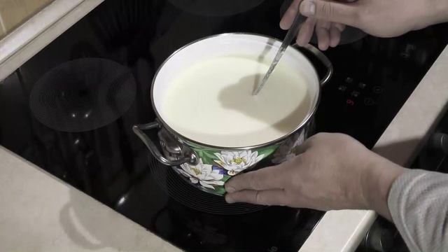 Как очень просто сделать домашний творог