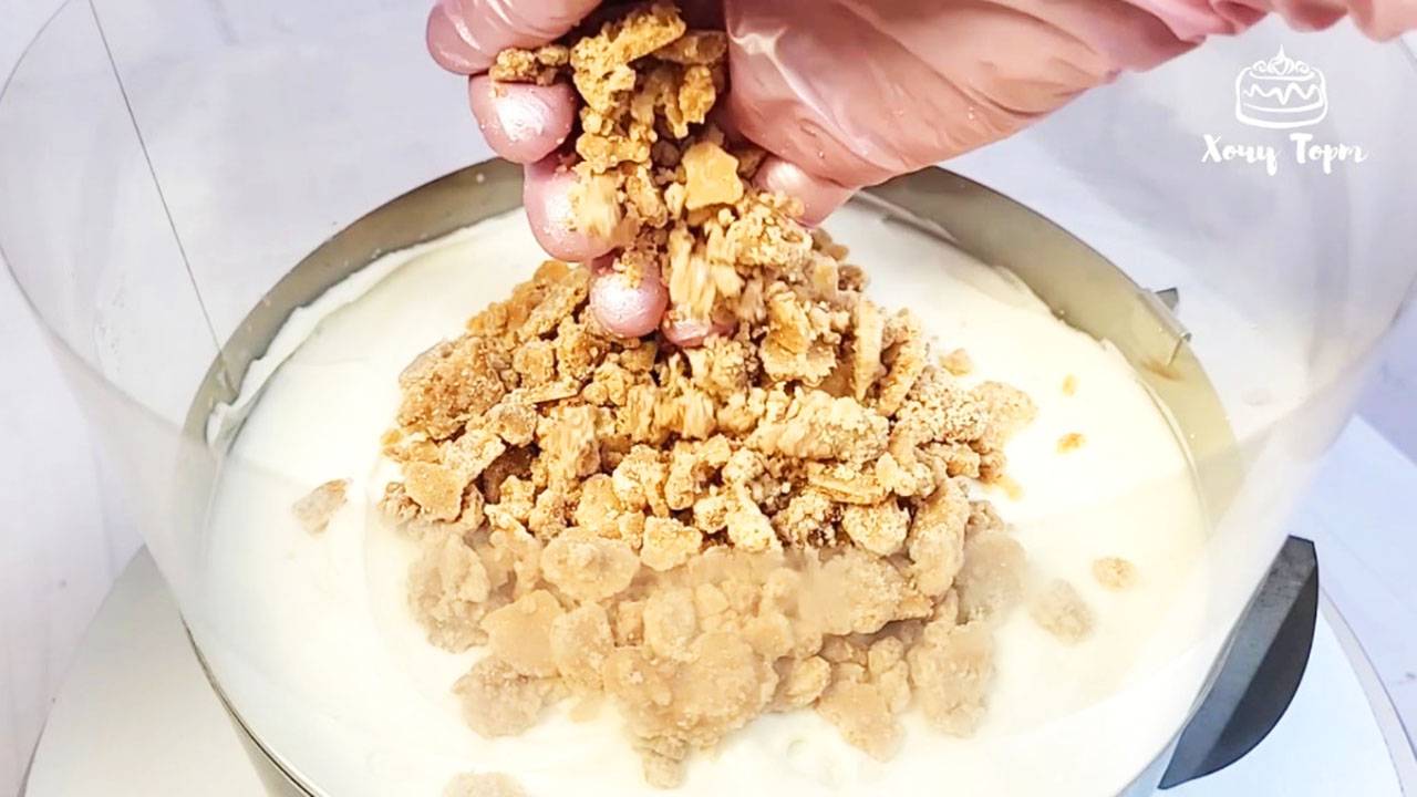 💥 НЕЖНЫЙ ХРУСТ — как из кондитерской! Штрейзель в белом шоколаде для эффектных тортов и не только