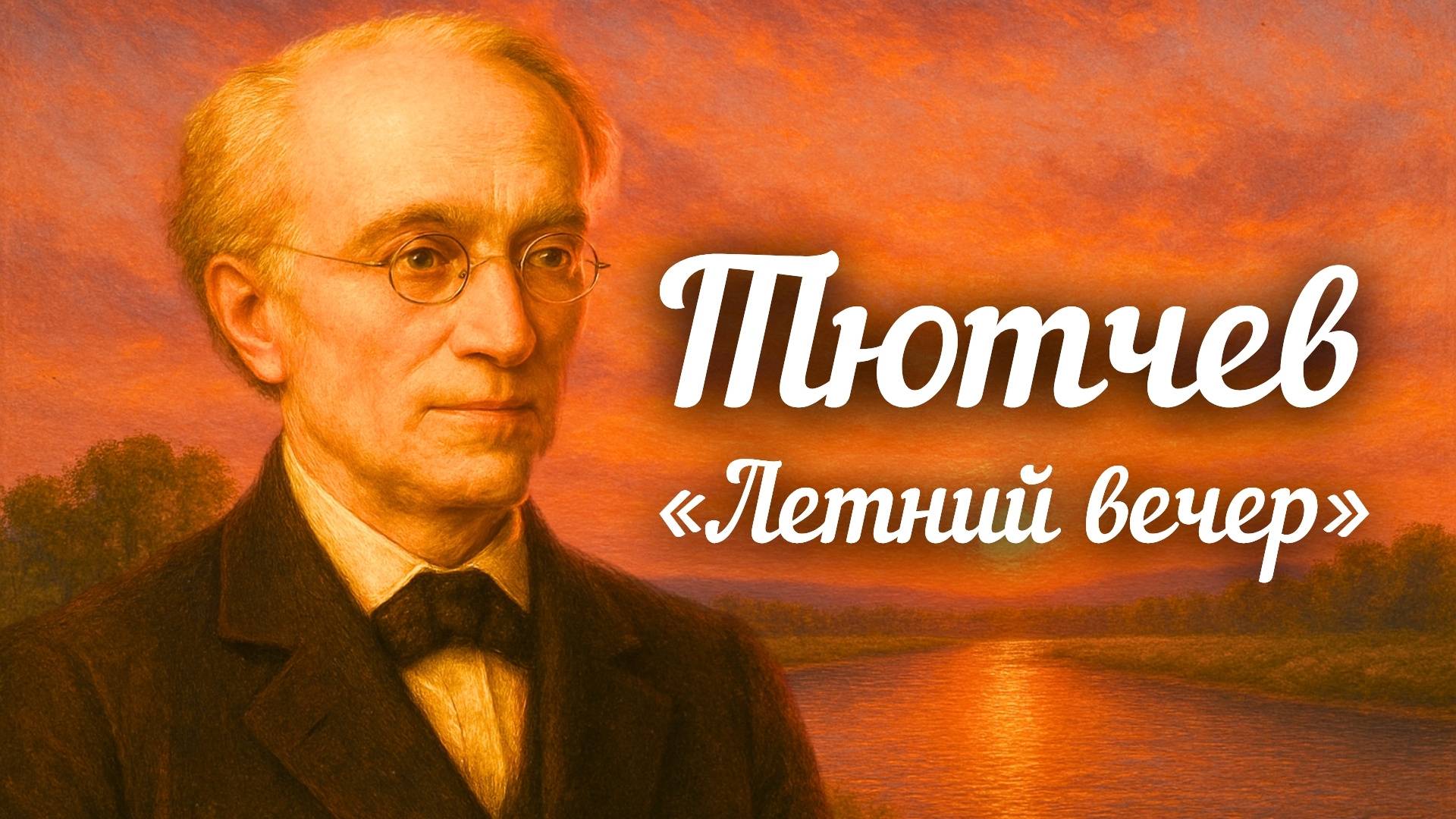 Тютчев Ф.И. Летний вечер (Уж солнца раскалённый шар...)