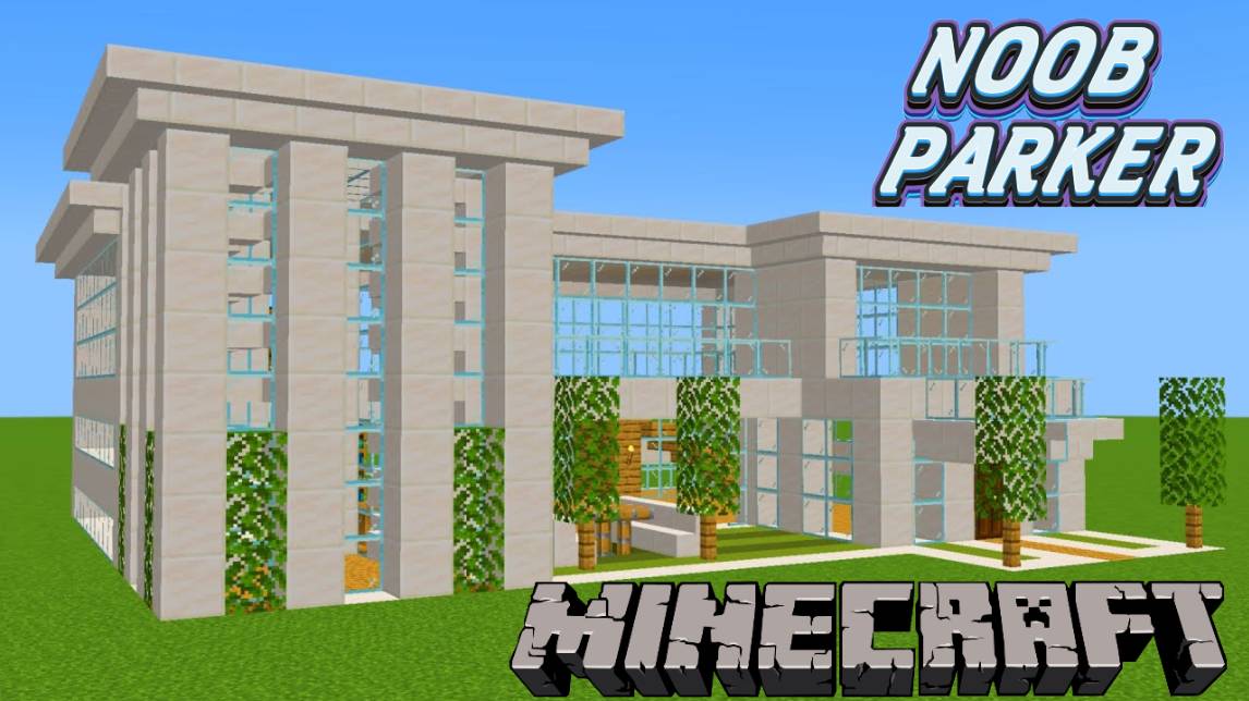 Майнкрафт - Как построить большой особняк