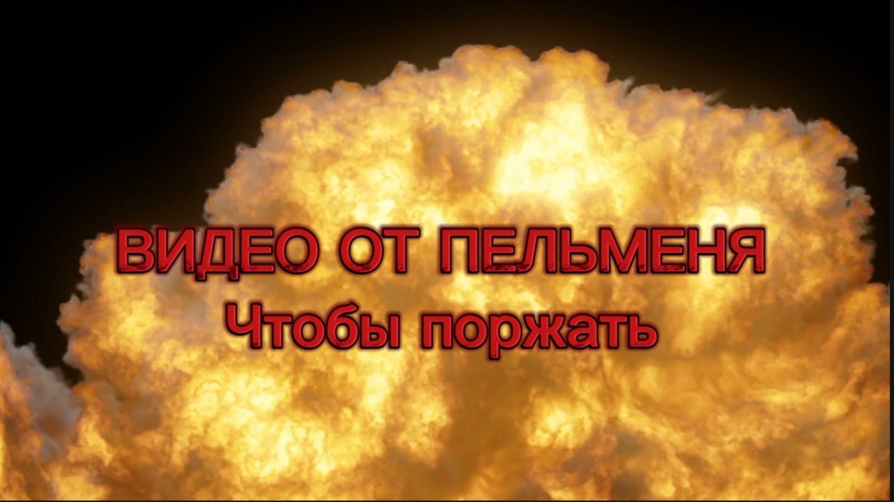 ВИДЕО ОТ ПЕЛЬМЕНЯ ЧТОБЫ ПОРЖАТЬ