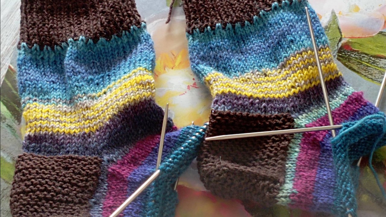 Четвертый этап игры-авантюры Уютный носочек с Екатериной Шурм