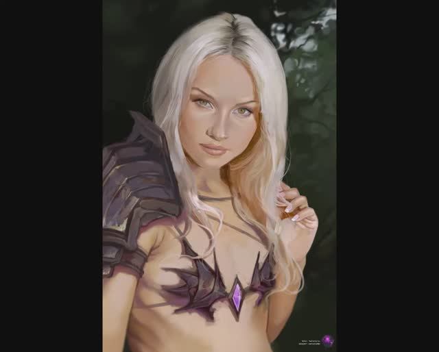 Adelia A ► #speedpainting  [#draw #digitalart  #art #photoshop]