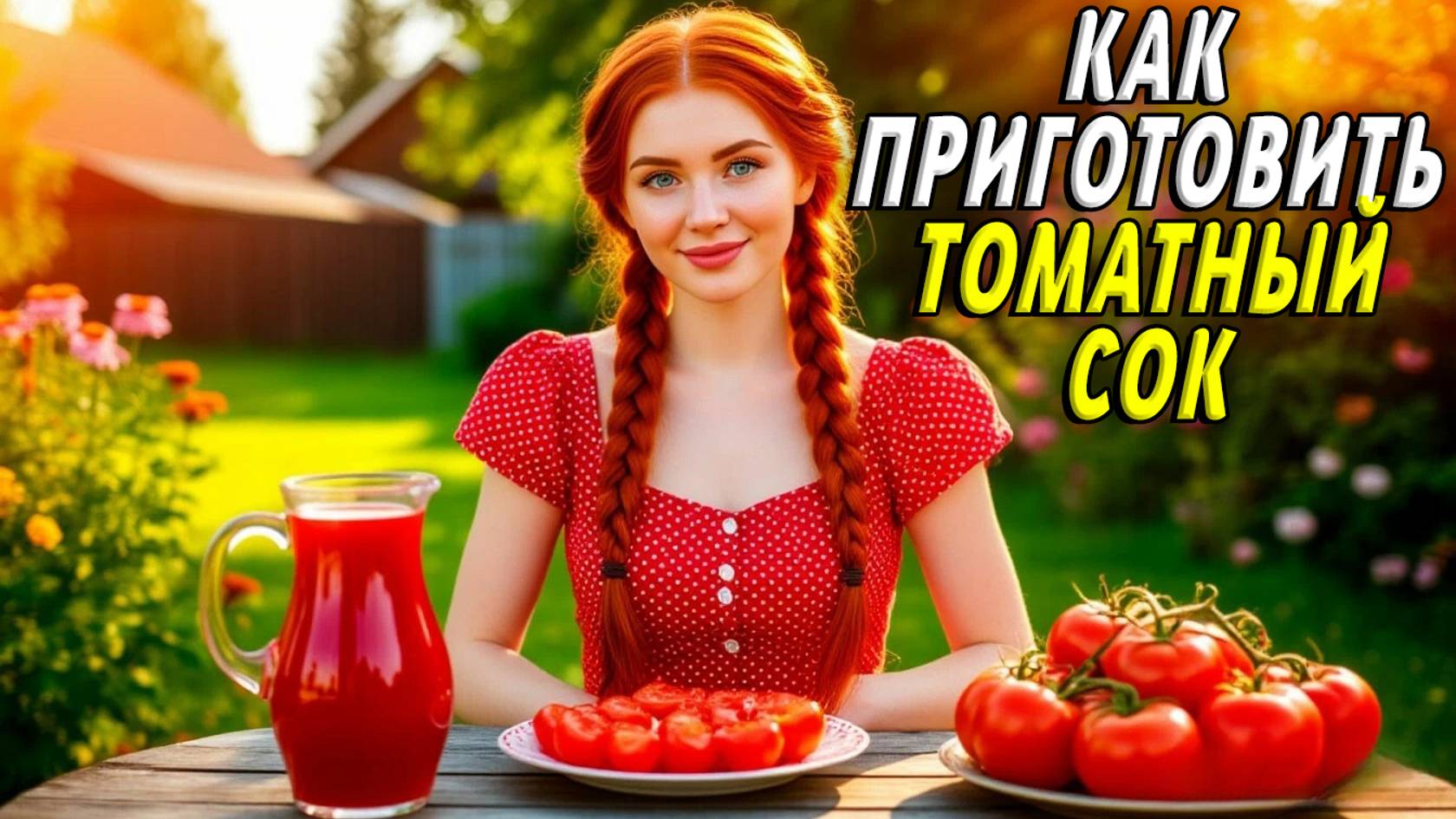 Как приготовить томатный сок
