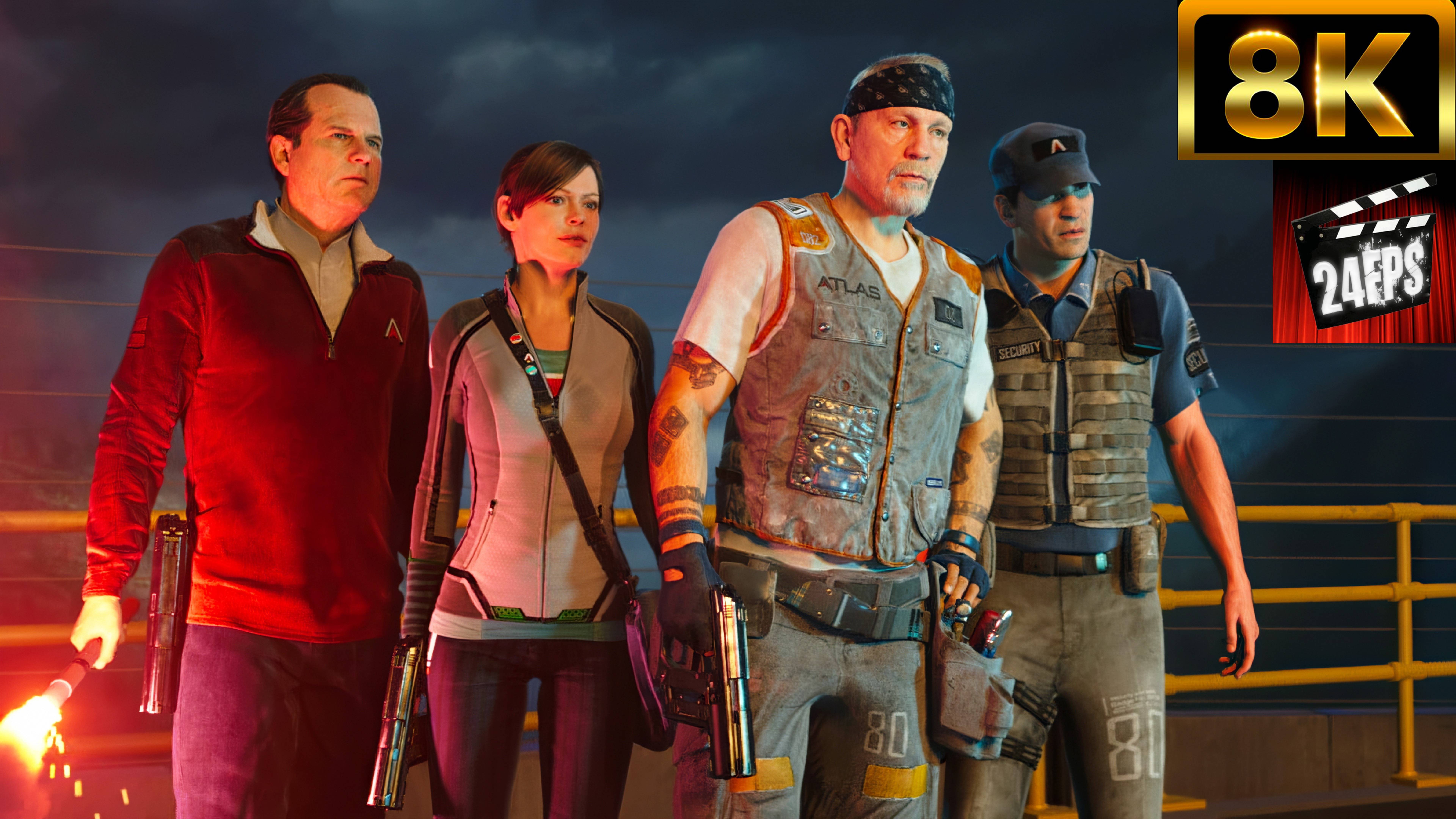 Call of Duty: Advanced Warfare Exo Zombies - All Cinematic Сutscenes ( "Special" Remastered CGI 8K)