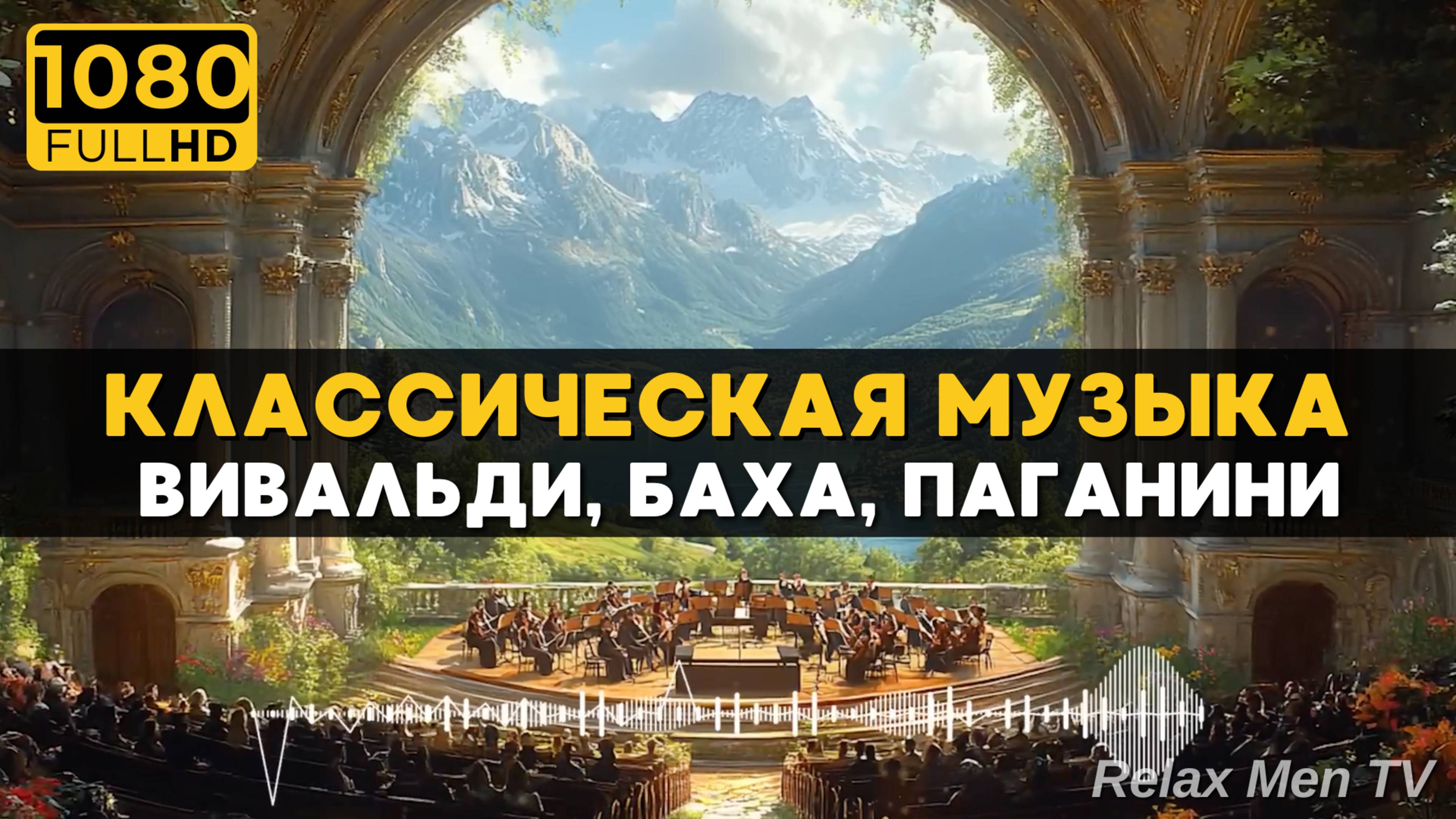 🎻 Музыка классическая #Вивальди #Баха #Паганини - Спокойная музыка для отдыха, фона и медитации