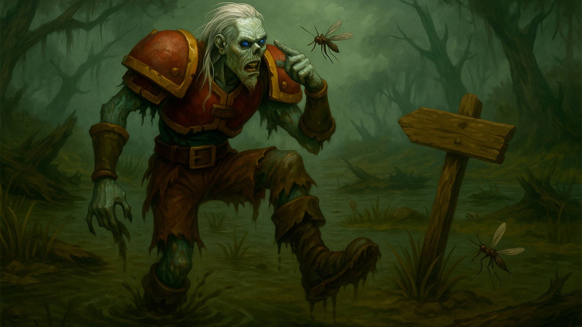 WOW Книга 3 - Неживое откровение: Пылевые Топи