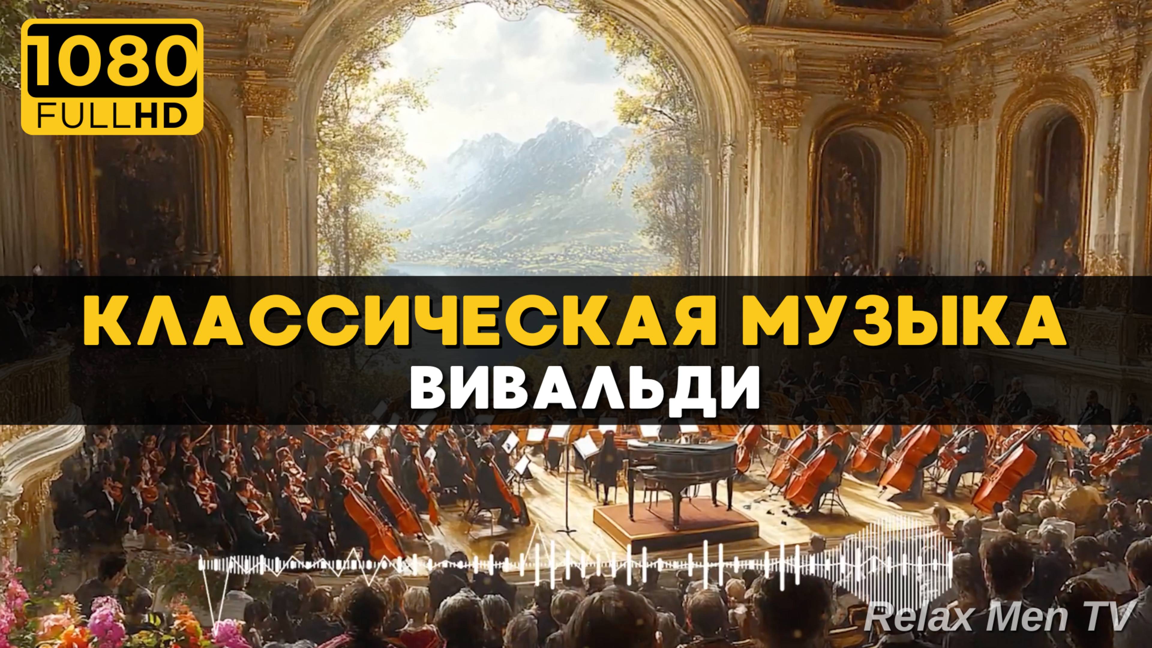 🎻 Музыка классическая Вивальди - Спокойная музыка для отдыха, фона и медитации