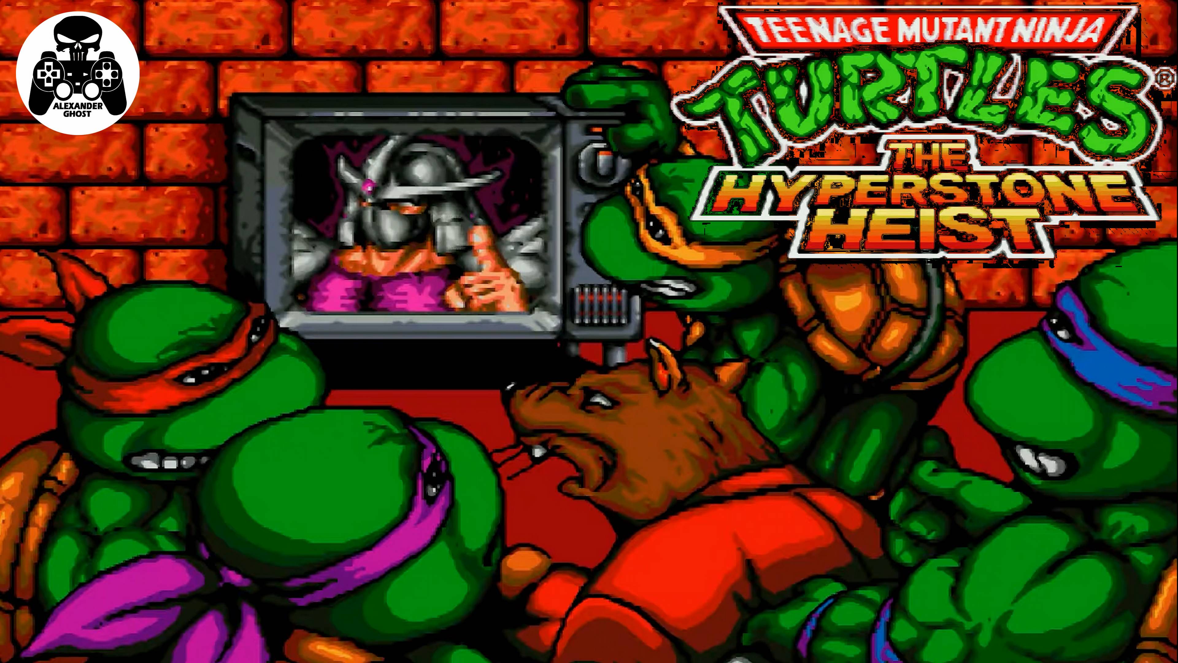 Teenage Mutant Ninja Turtles: The Hyperstone Heist SEGA/Genesis (Черепашки-Ниндзя) прохождение