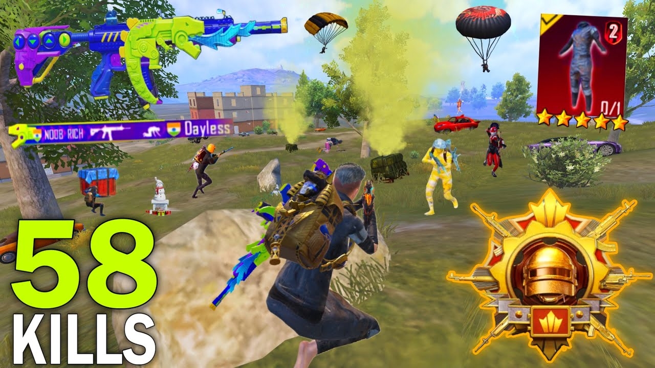 58 убийств!!😱 НОВЫЙ СЕЗОН СУПЕР АГРЕССИВНЫЙ ГЕЙМПЛЕЙ RUSH 😍 Pubg Mobile