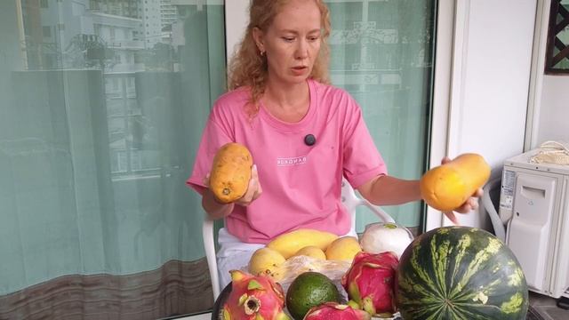 Паттайя 2025! Сколько фруктов можно купить в Тайланде на 1200 рублей
