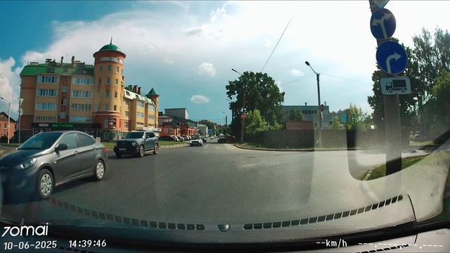 Не уступил главной дороге в Йошкар-Ола июнь 2025
